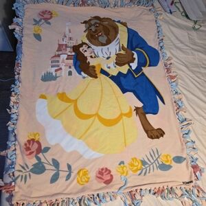 Beauty and the Beast Fleece Blanket